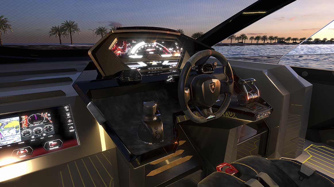Lamborghini Reveals 4000 HP Super-Yacht