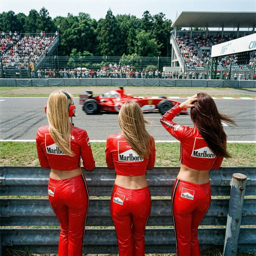 GRID GIRLS BEFORE F1 BANNED THEM FOREVER