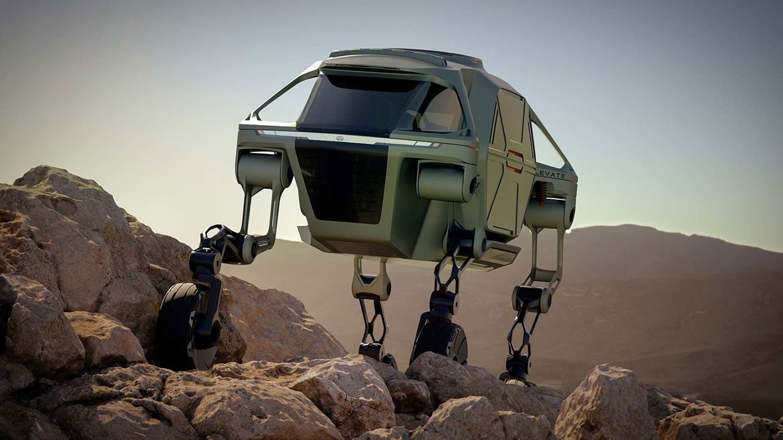 Hyundai Develops ‘Transformers’-Like Walking Car