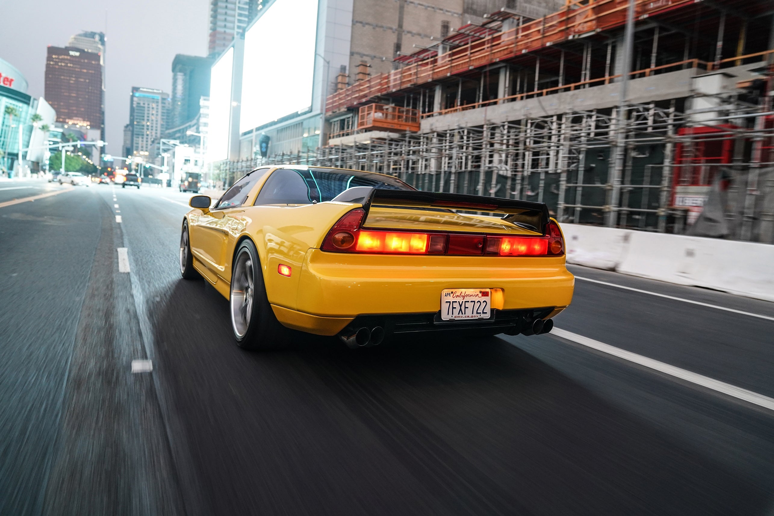 1999 ACURA NSX W/ YELLOW INTERIOR