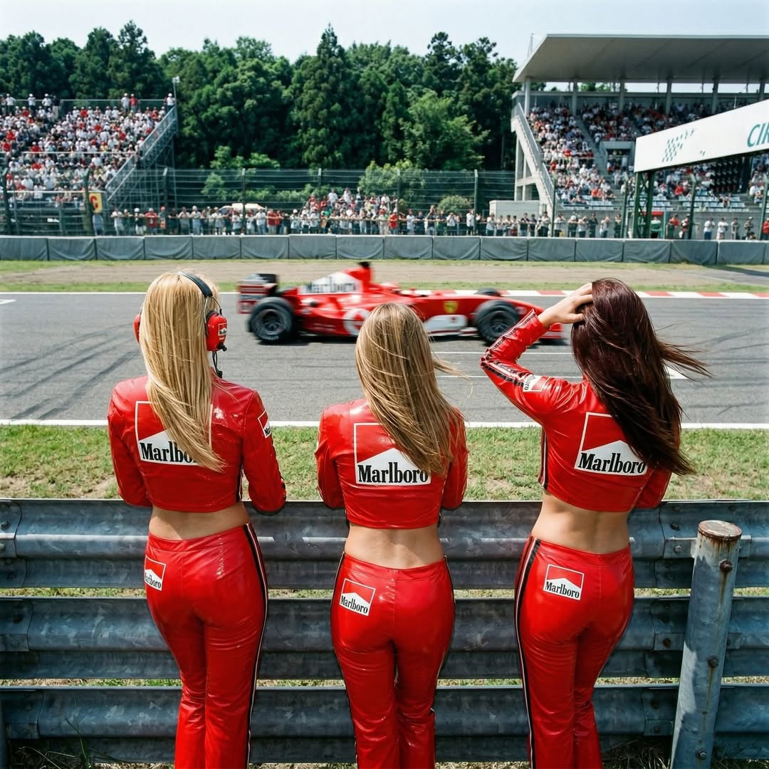 GRID GIRLS BEFORE F1 BANNED THEM FOREVER