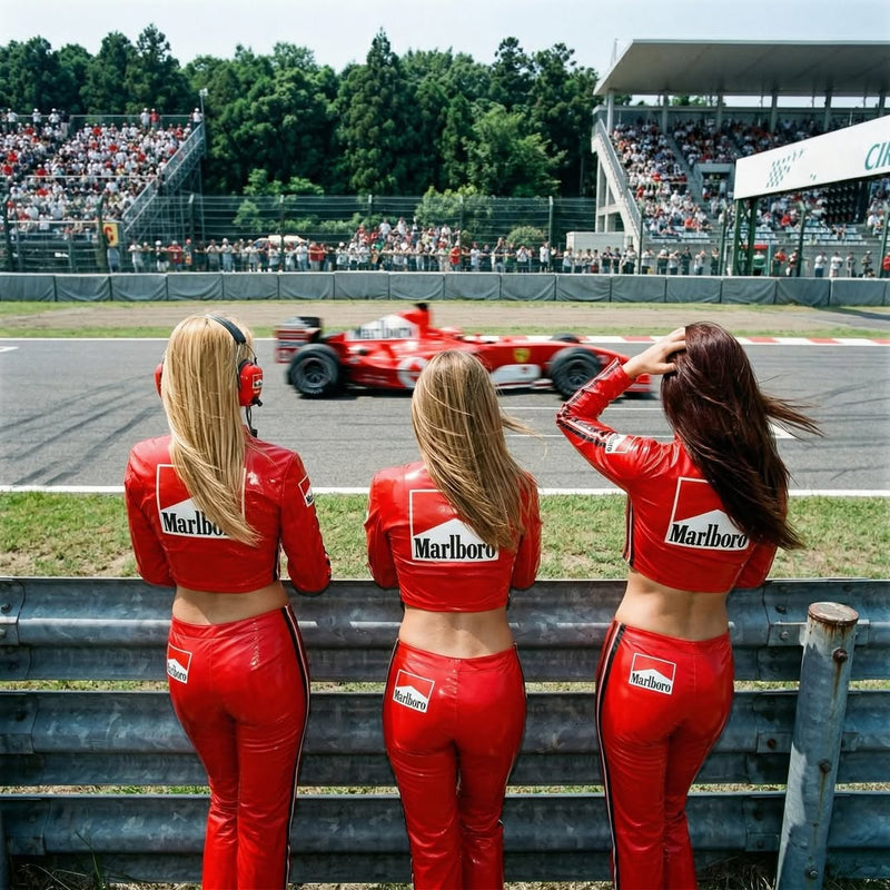 GRID GIRLS BEFORE F1 BANNED THEM FOREVER
