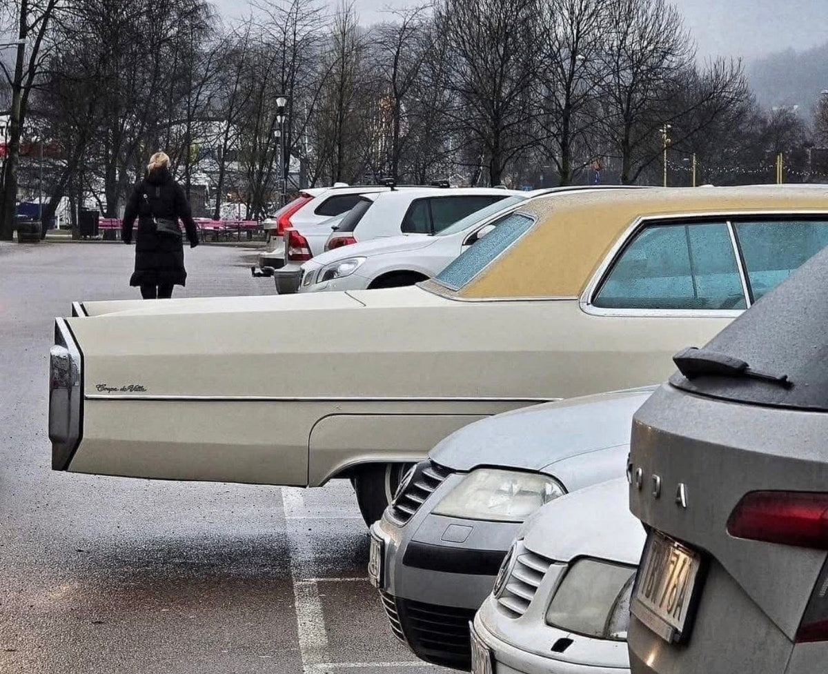 THIS 1965 CADILLAC SHOWS HOW BIG CARS IN AMERICA USED TO BE
