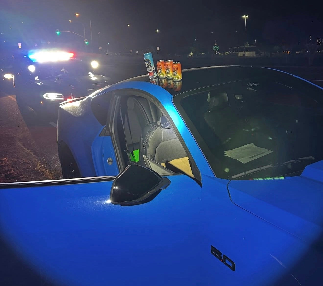 MUSTANG DRIVER BUSTED FOR SPEEDING OVER 100MPH WHILE DRINKING